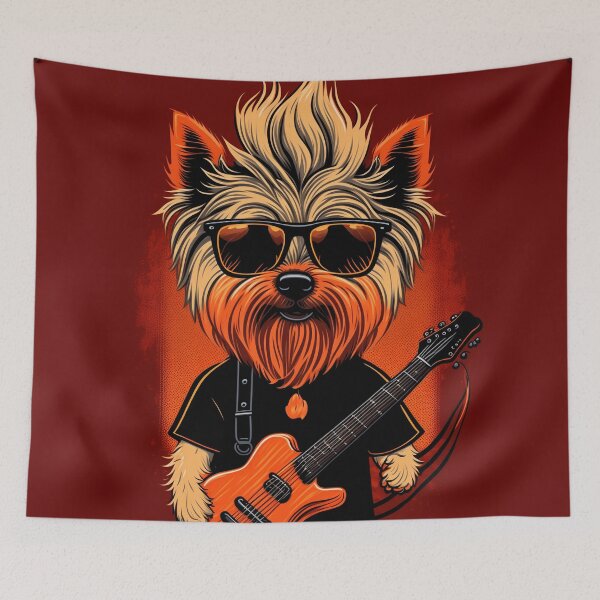 Item preview, Terrier Rockstar designed and sold by Graphoteka.