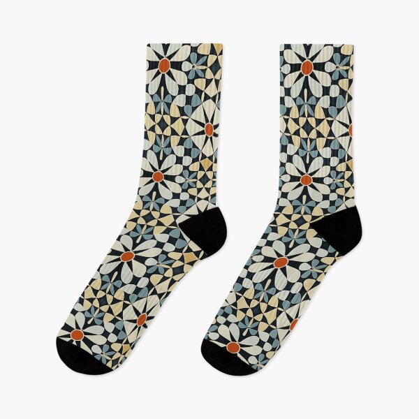Item preview, Exquisite Psychedelic 1970s Tiled Pattern designed and sold by Fine Prints.