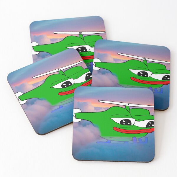 Item preview, Rare Helicopter Pepe designed and sold by Slav-Art.