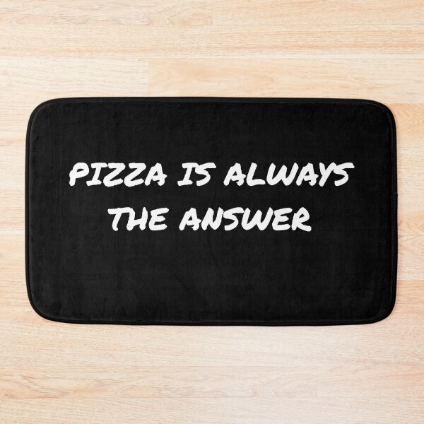 Item preview, Pizza is always the answer designed and sold by brindled.