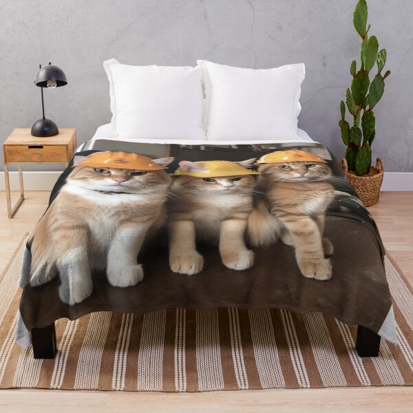 Item preview, Cats With Hard Hats designed and sold by Animally-Ai.