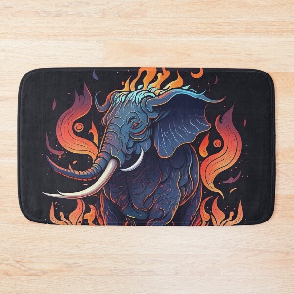 Item preview, The appearance of the Asiatic elephant is familiar to all. designed and sold by DesignVentures.