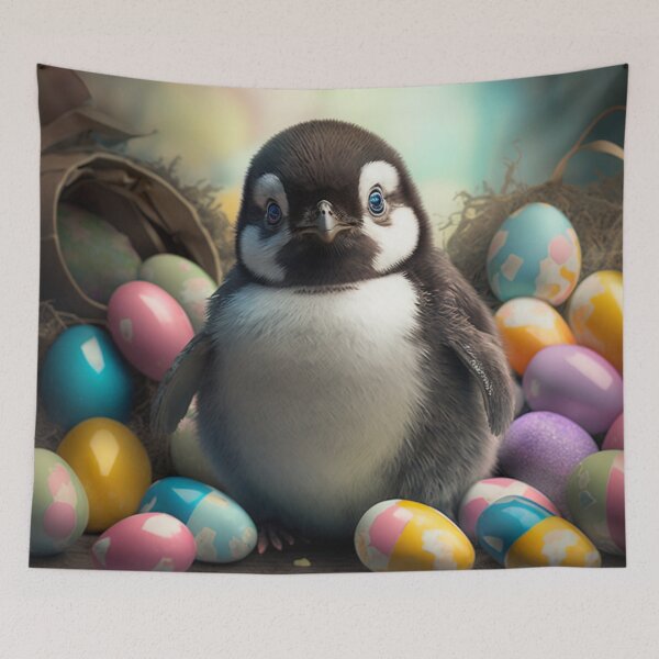 Item preview, Cute easter penguin designed and sold by Albert Szymański.
