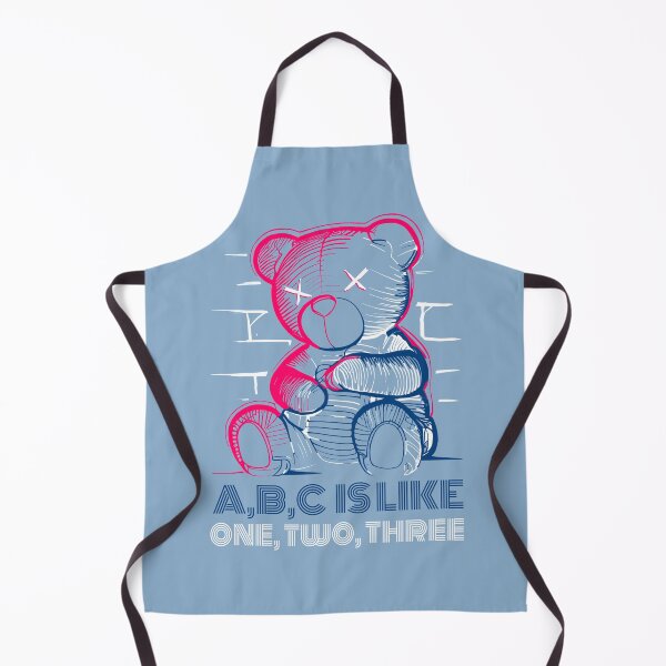 Item preview, A,B,C IS LIKE ONE, TWO, THREE - BLUE designed and sold by ZoomTaDesign.