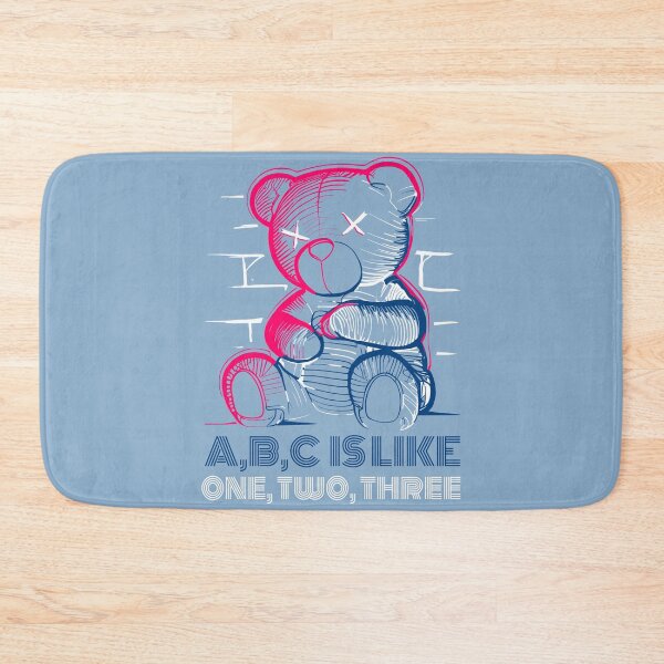 Item preview, A,B,C IS LIKE ONE, TWO, THREE - BLUE designed and sold by ZoomTaDesign.