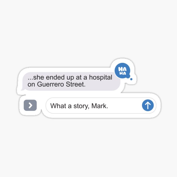 Item preview, The Room - "What A Story, Mark" Text Message designed and sold by wampa-stompa.
