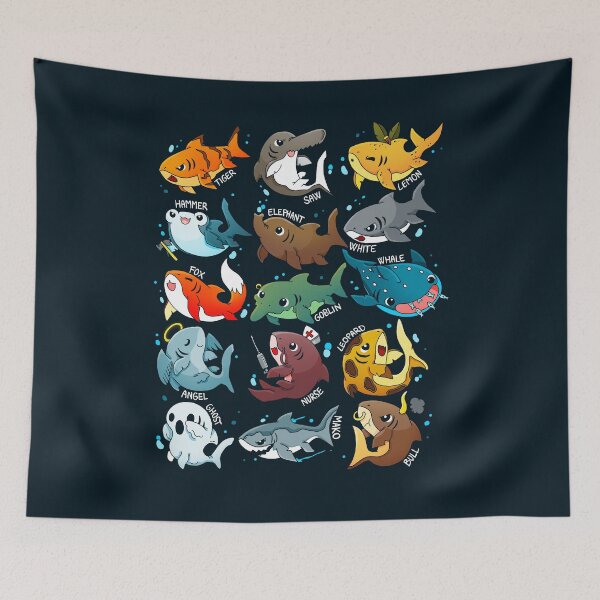 Item preview, Sharks designed and sold by VallinArt.