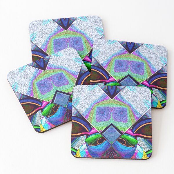 Item preview, *EASTER BUNNY EGGS BAUHAUS COLORFUL ABSTRACT PAINTING* designed and sold by Ralek.