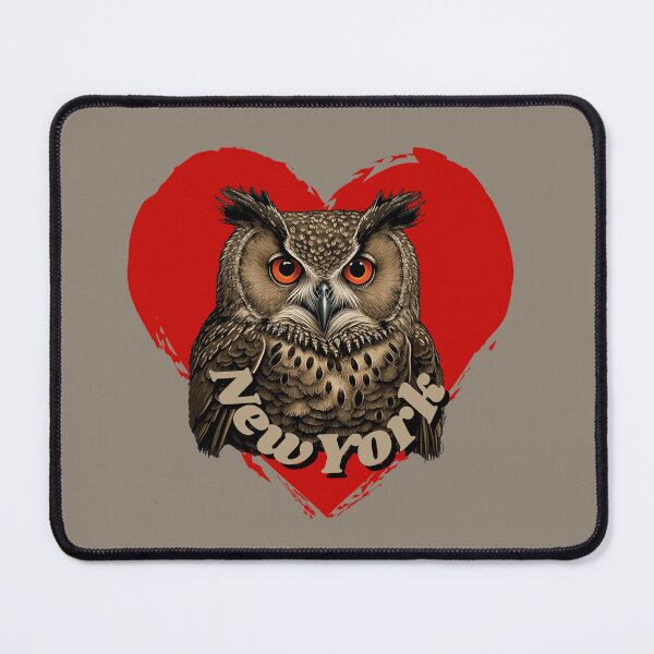 Item preview, Flaco the owl loves New York designed and sold by locustgirl.