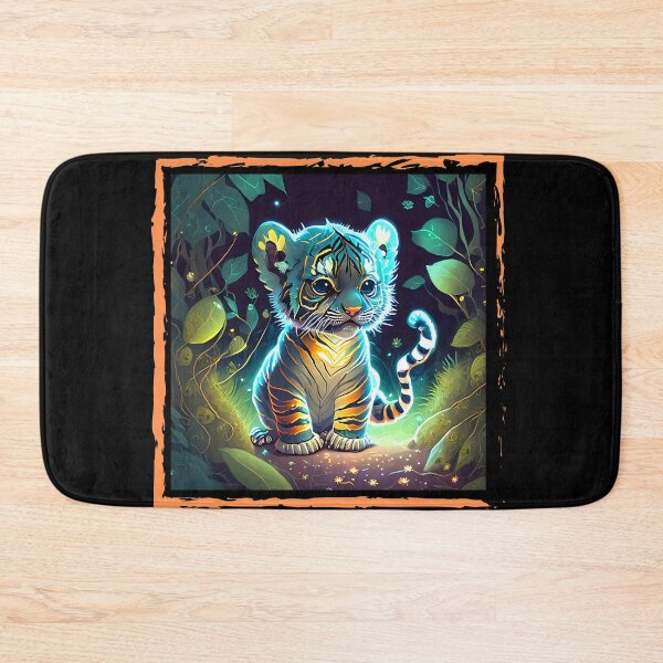 Item preview, Glowing Tiger Cub (Let's protect animal life) designed and sold by Glow-World.