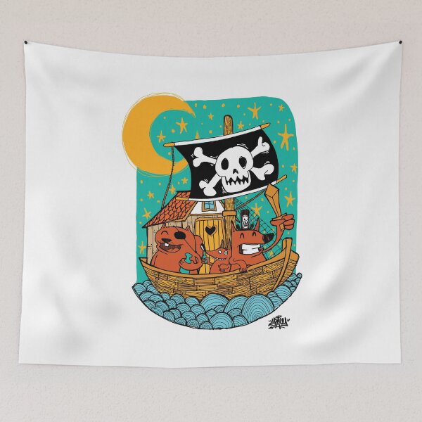 Item preview, Happy Animal Pirates: Night Guardians of the Sea designed and sold by Illustory.