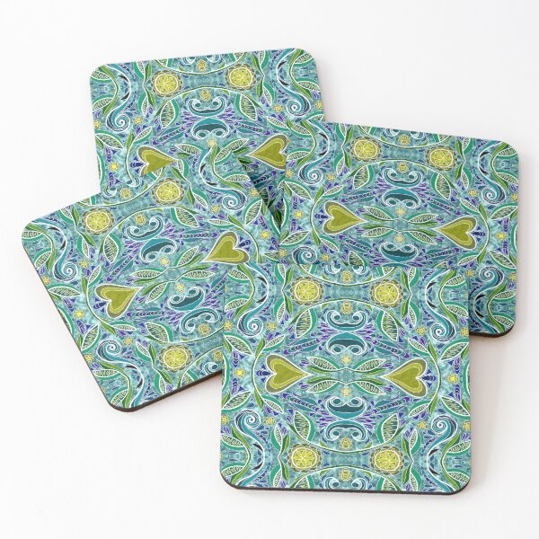 Item preview, Bohemian Jardin Blues designed and sold by Deborah Maxemow.