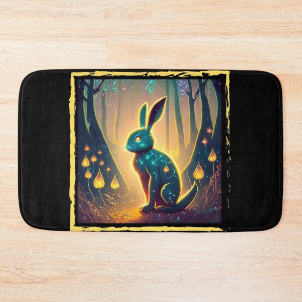 Item preview, Glowing Hare (For More Leaps of Hope) designed and sold by Glow-World.