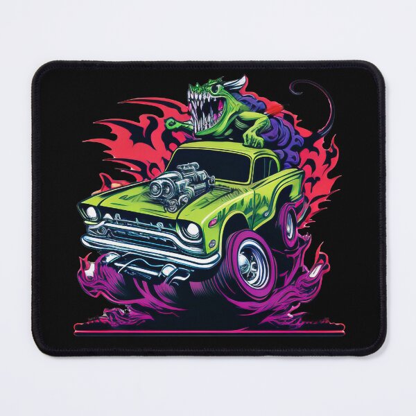 Item preview, Monster Hot Rod Rat Race Street Racer Retro Design designed and sold by Coder-T.