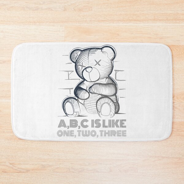 Item preview, A,B,C IS LIKE ONE, TWO, THREE - WHITE designed and sold by ZoomTaDesign.