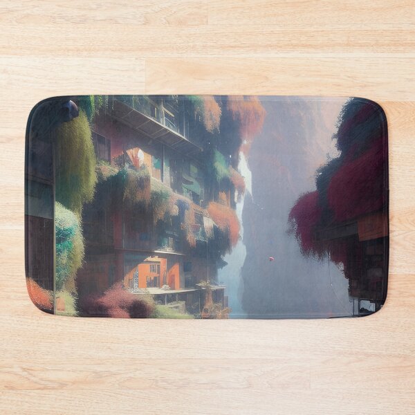 Item preview, Fantasy World Landscape City Built into a Mountain designed and sold by VersoShopping.