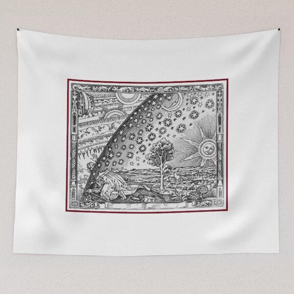 Item preview, Flammarion engraving - Machinery of the Universe designed and sold by pocketlama.
