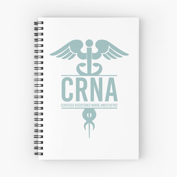 Item preview, CRNA Certified Registered Nurse Anesthetist Caduceus Medical Symbol | CRNA Appreciation Gifts designed and sold by Violet Treasures.