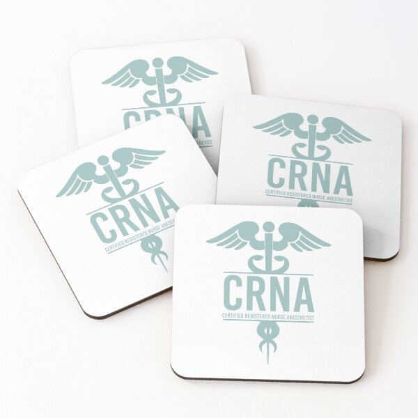 Item preview, CRNA Certified Registered Nurse Anesthetist Caduceus Medical Symbol | CRNA Appreciation Gifts designed and sold by Violet Treasures.