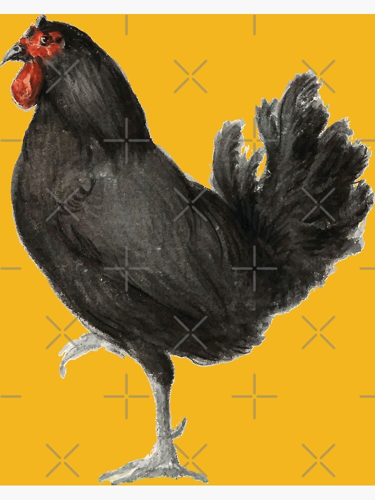 Discover vintage chicken Premium Matte Vertical Poster