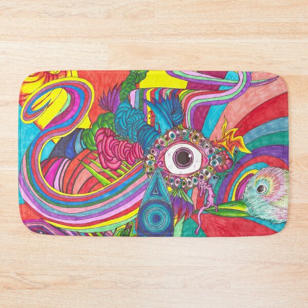 Item preview, psychedelic eye designed and sold by Artbyamick.