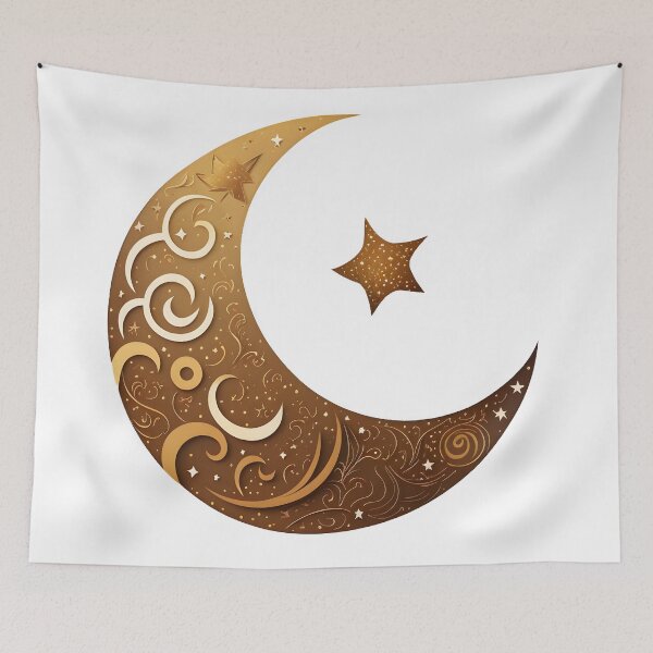 Item preview, Ramadan's Crescent Moon designed and sold by STrongUP.