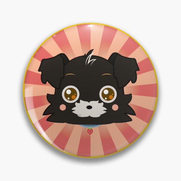 Item preview, Kumo the Strawbspup Seal Sticker designed and sold by thestrawbz.