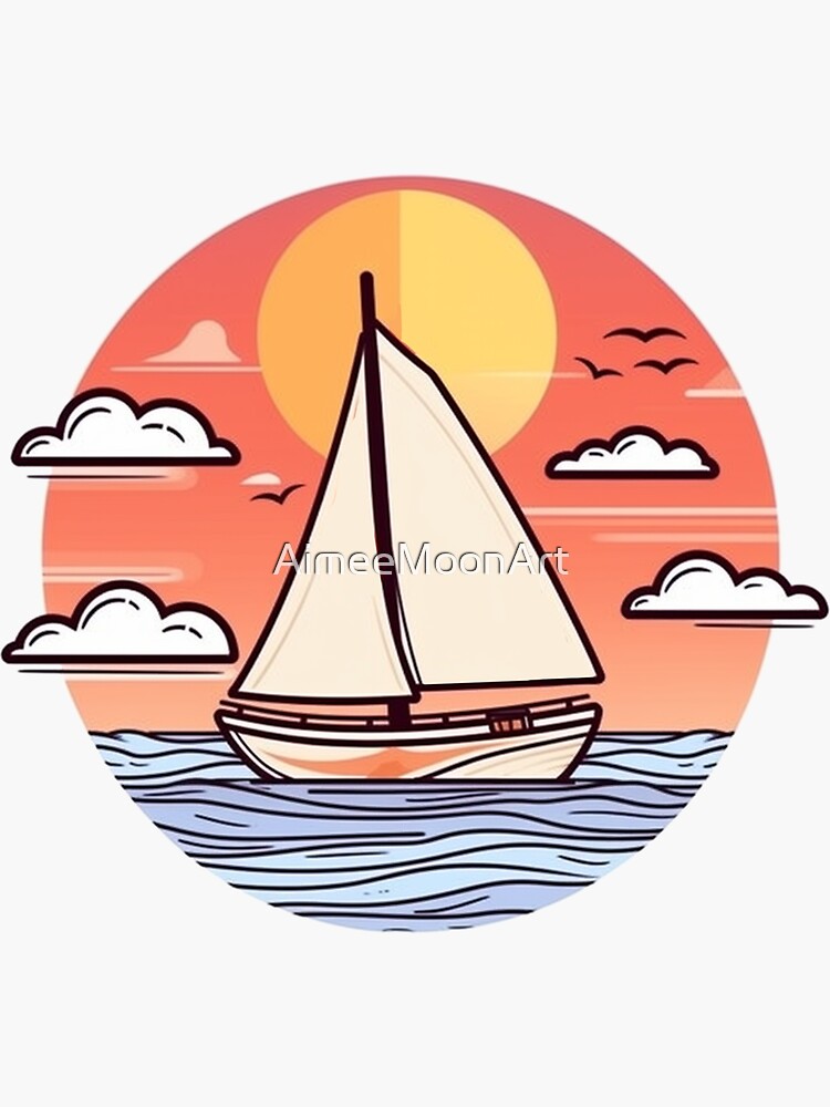  Life Is Better On A Boat Sailboat Sketch Cool Sailing Gifts  T-Shirt : Clothing, Shoes & Jewelry