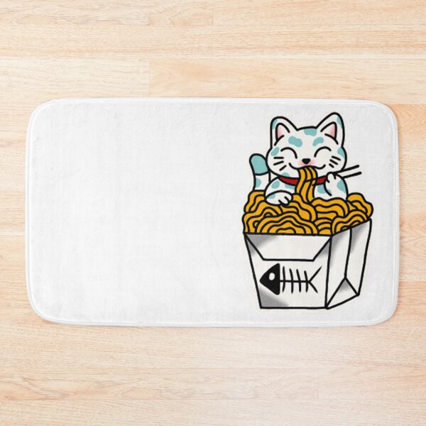 Item preview, cat lamen lover pet kitty designed and sold by rafaelwolf.