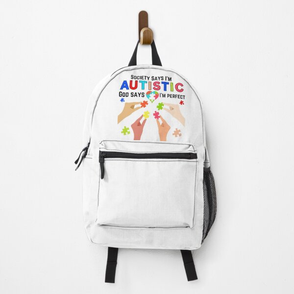 Item preview, Society Says I'm Autistic God Says I'm Perfect gift idea designed and sold by Adorable Designs.