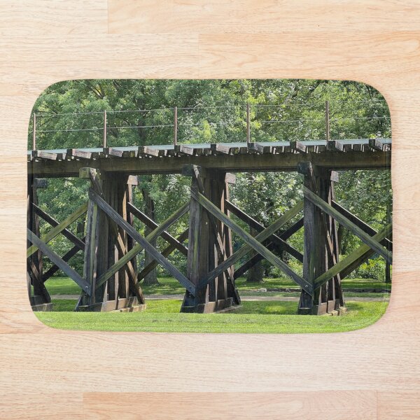Item preview, Harpers Ferry Railroad Bridge designed and sold by Jules McLean.