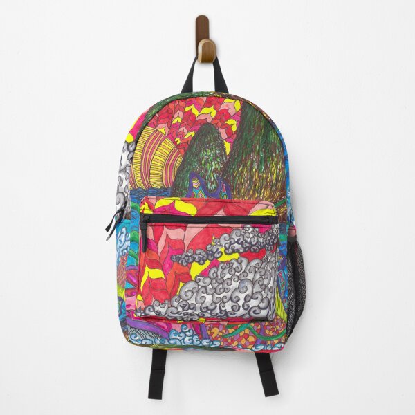 Item preview, psychedelic monster fish designed and sold by Artbyamick.