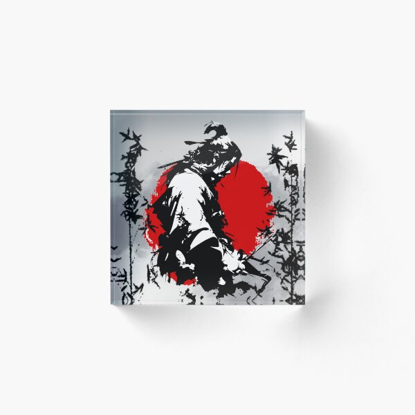 Item preview, Samurai Ink Drawing designed and sold by WowArtMania.