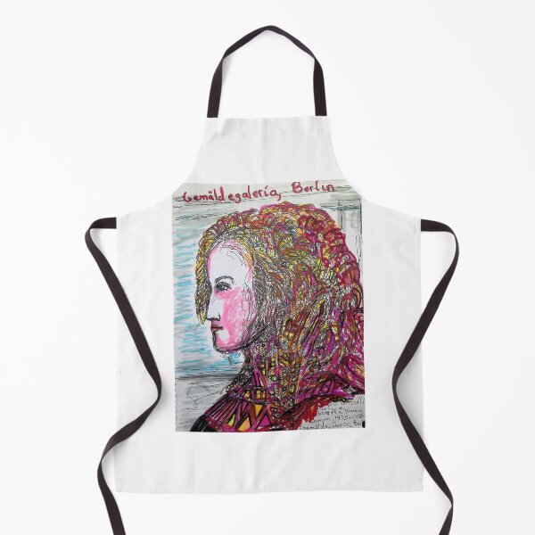 Item preview, Berlin, Portrait of a Young Woman, Based on Botticelli, 1485, ArtMatrix designed and sold by Mark Stansberry.