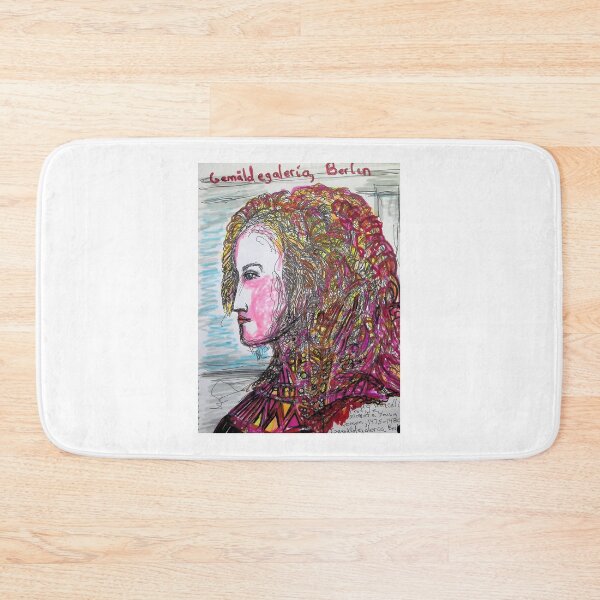 Item preview, Berlin, Portrait of a Young Woman, Based on Botticelli, 1485, ArtMatrix designed and sold by Mark Stansberry.