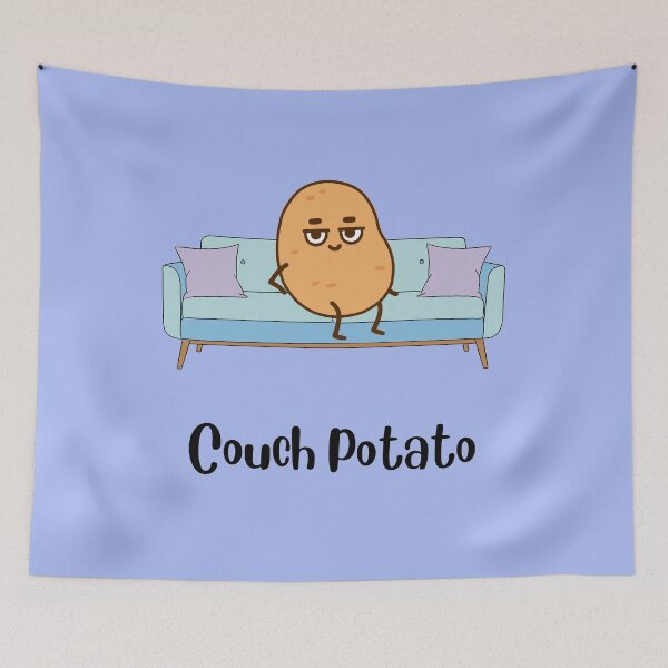 Item preview, Couch potato - Funny lazy  designed and sold by shanesil.