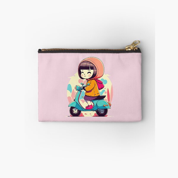 Item preview, Cute Retro Scooter Girl Scooter Ride Down Town designed and sold by ultra-cute.