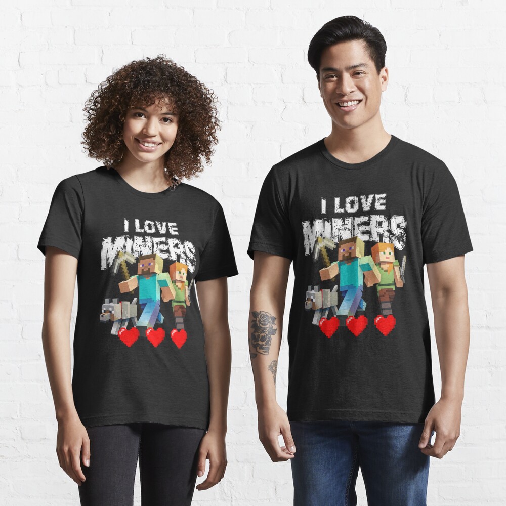 Discover I Love Miners Minecraft Shirt | Essential T-Shirt