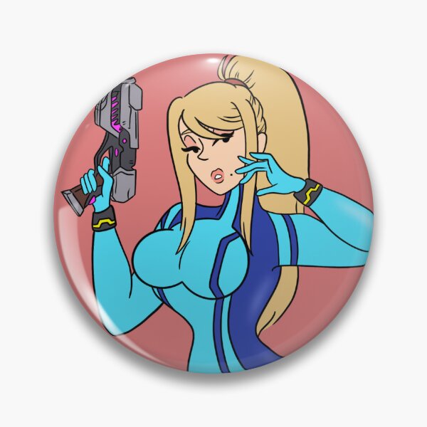 Item preview, Zero Suit Samus Pin Up designed and sold by xeferinks.