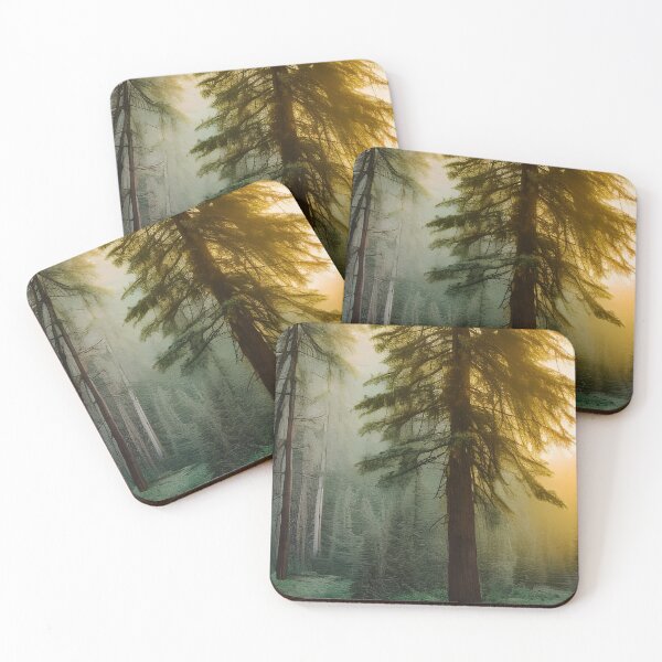 Item preview, Pine tree in the forest designed and sold by brandway.