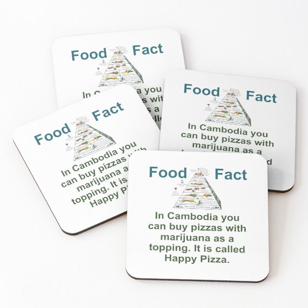 Item preview, In Camboida You Can Buy Pizzas - Food Fact designed and sold by CrankyOldDude.