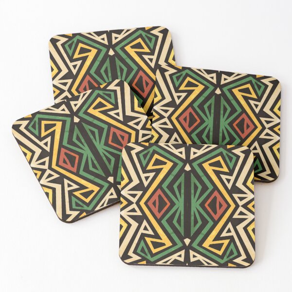 Item preview, Colorful Contemporary African pattern designed and sold by johnnie2749.