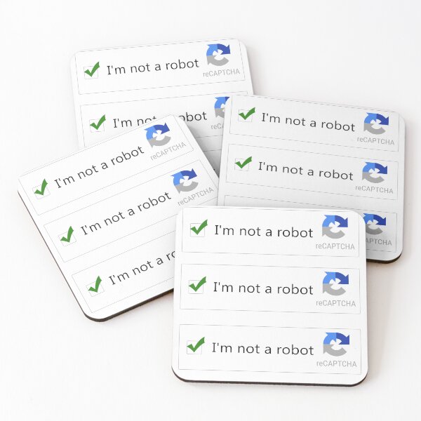 Item preview, I'M NOT A ROBOT PACK designed and sold by FunnyTshirt4You.