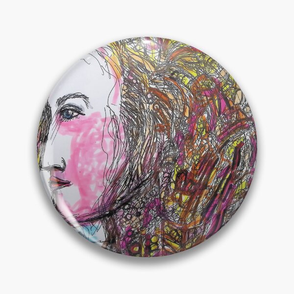 Item preview, Berlin, Portrait of a Young Woman, Based on Botticelli, 1485, ArtMatrix designed and sold by Mark Stansberry.