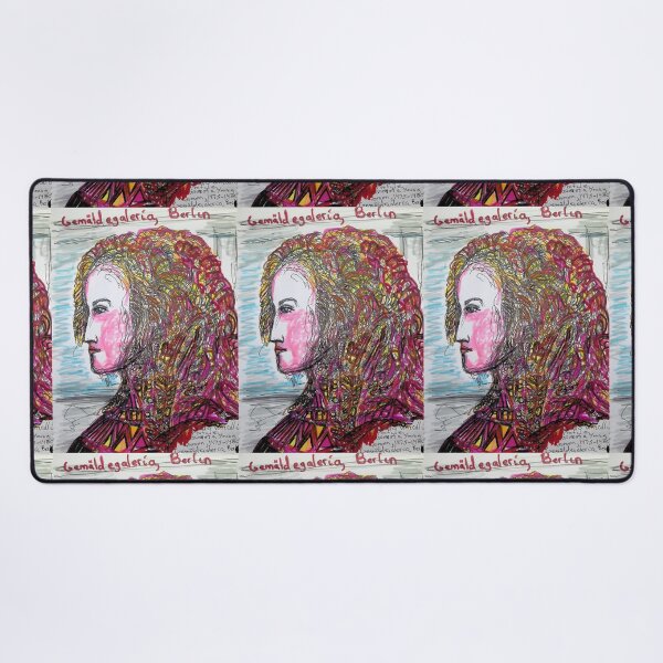 Item preview, Berlin, Portrait of a Young Woman, Based on Botticelli, 1485, ArtMatrix designed and sold by Mark Stansberry.