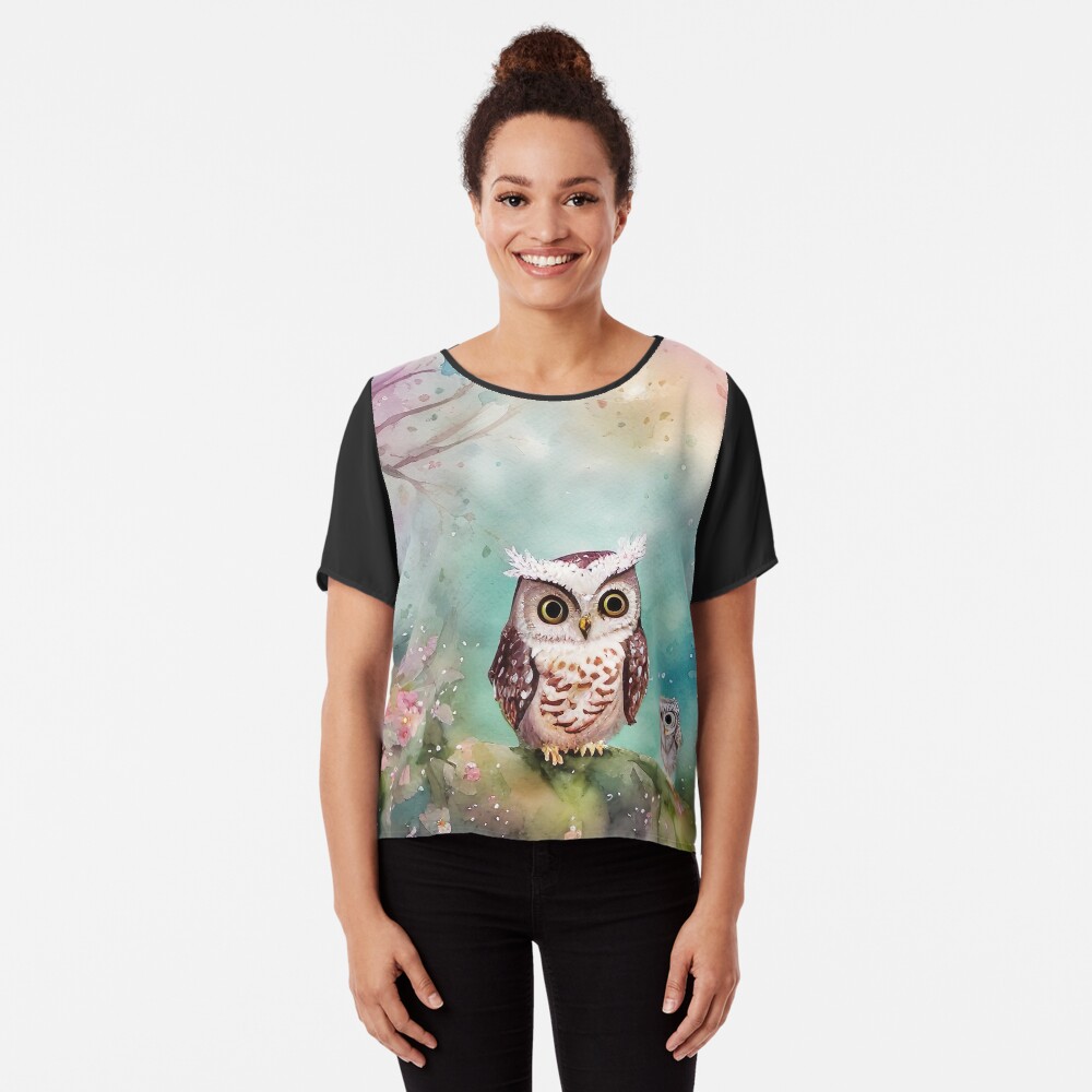 Artikel-Vorschau von Chiffon Top, designt und verkauft von CydraArt.