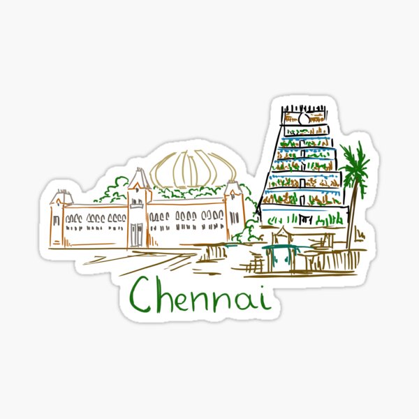 Chennai Stickers Redbubble