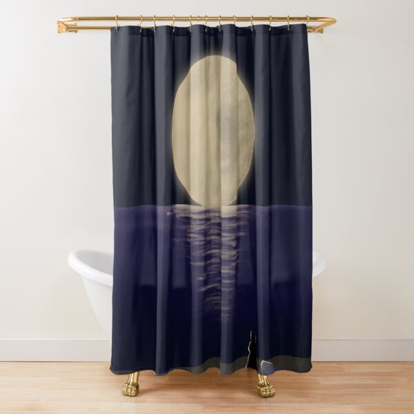 Surfing Rabbit Shower Curtain