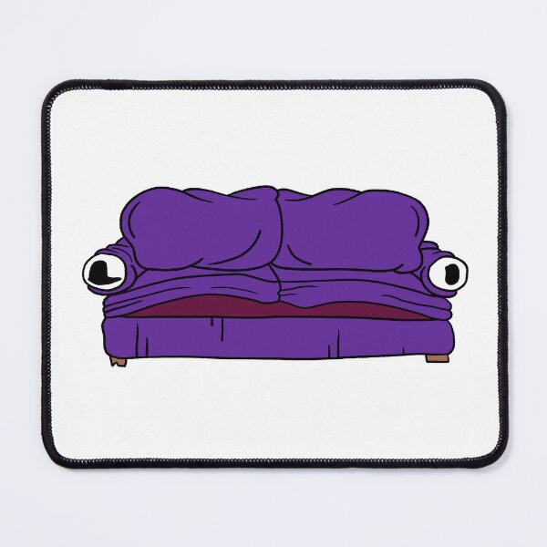 Item preview, Living purple couch designed and sold by HarperHasArt.