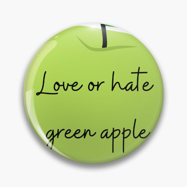 Item preview, Love or hate green apple designed and sold by dwangarts.